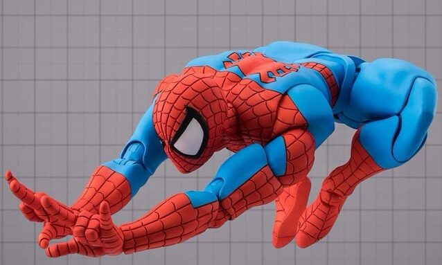 Spider-Man Web Shooting SH Figuarts Capcom Action Figure