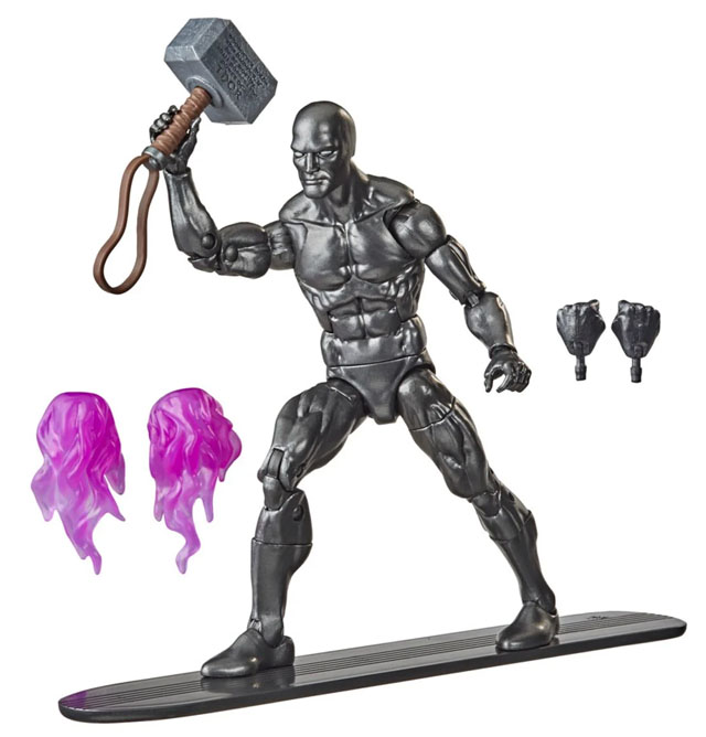 Hasbro Obsidian Silver Surfer Action Figure and Accessories