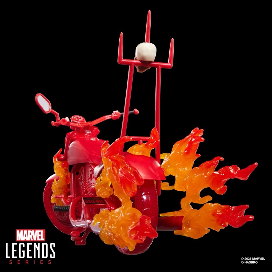Marvel Legends Red Motorcycle for Classic Johnny Blaze Ghost Rider