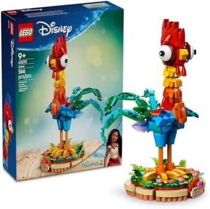 LEGO Disney Moana 2 Heihei - Building Toy for Kids, Girls & Boys, Ages 9+ - Gift for Easter - Moana & Disney Toy for Fans - 43272